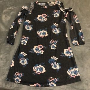 Eyeshadow Cold Shoulder Dress